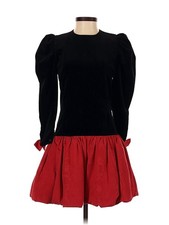 Joan Calabrese for Mon Cheri Women Red Cocktail Dress 10 Petites