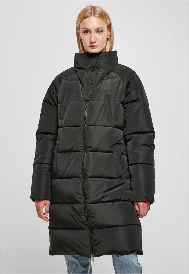 Ladies High Neck Puffer Coat Daunenmantel Damen | Urban Classics | TB5435 - Bild 1 von 1