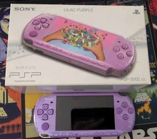 Sony PlayStation Handheld PSP Special Edition Lilac PSP-3002 XZL LIKE NEW IN BOX
