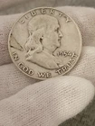 Fabulous 1954 D Mint  Franklin Silver Half Dollar.  #33