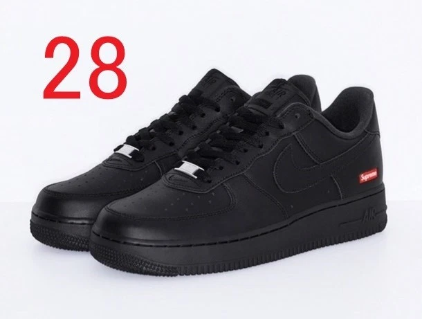 Nike homme 10.0US Air Force 1 Low Sp Us10 noir 25Ss Af1 Cu9225 001