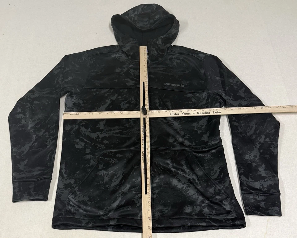 Patagonia Ms Slope Style Hoody Jacket Mens M Logo Fleece Lined Camo Digital KE11 - Image 2 of 4