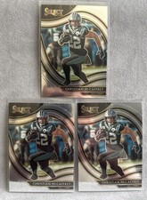 Select Field Level Christian Mccaffrey 3 Card Lot 2021. All Mint
