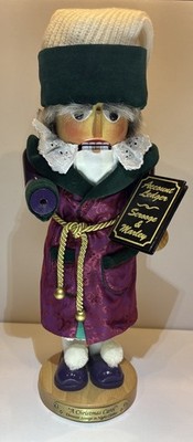 STEINBACH 17  Scrooge Nutcracker Made In Germany LE 2010/7500 Used Missing Parts