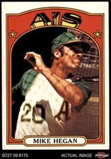 1972 Topps #632 Mike Hegan Athletics 7 - NM