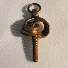 Antique Victorian Knot Pocket Watch Key. 