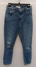 Abercrombie & Fitch Women's Blue Size 6 Jeans