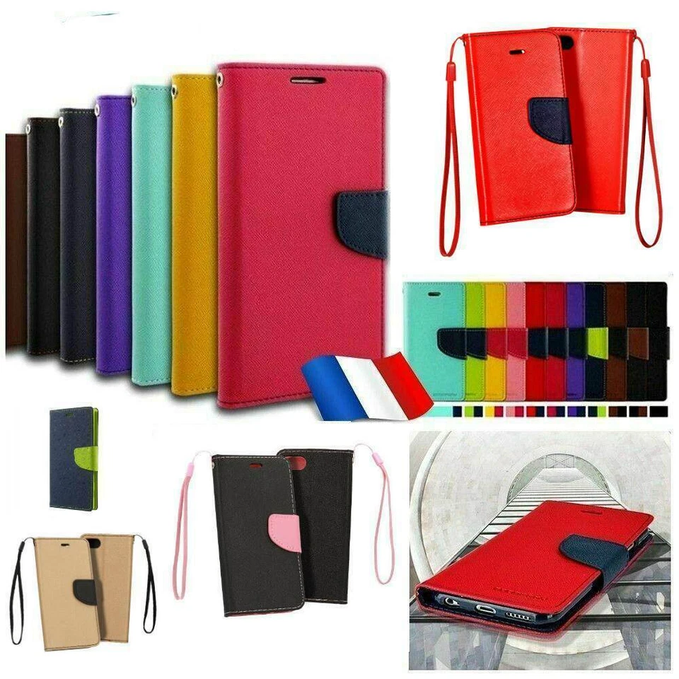 Coque Etui Housse Portefeuille pour Xiaomi Redmi Note 14 Pro Plus / 14 Pro / 13
