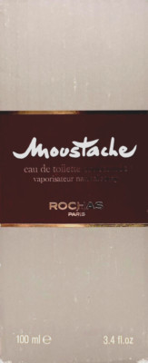 ROCHAS MOUSTACHE EAU DE TOILETTE CONCENTREE SPRAY FOR MEN 3.4 Oz / 100 ml NEW!!!