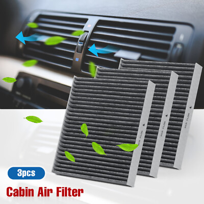 Puroma Cabin Air Filter with Activated Carbon, Replacement for CP285, CF10285, Toyota, Lexus, Scion (2 pcs