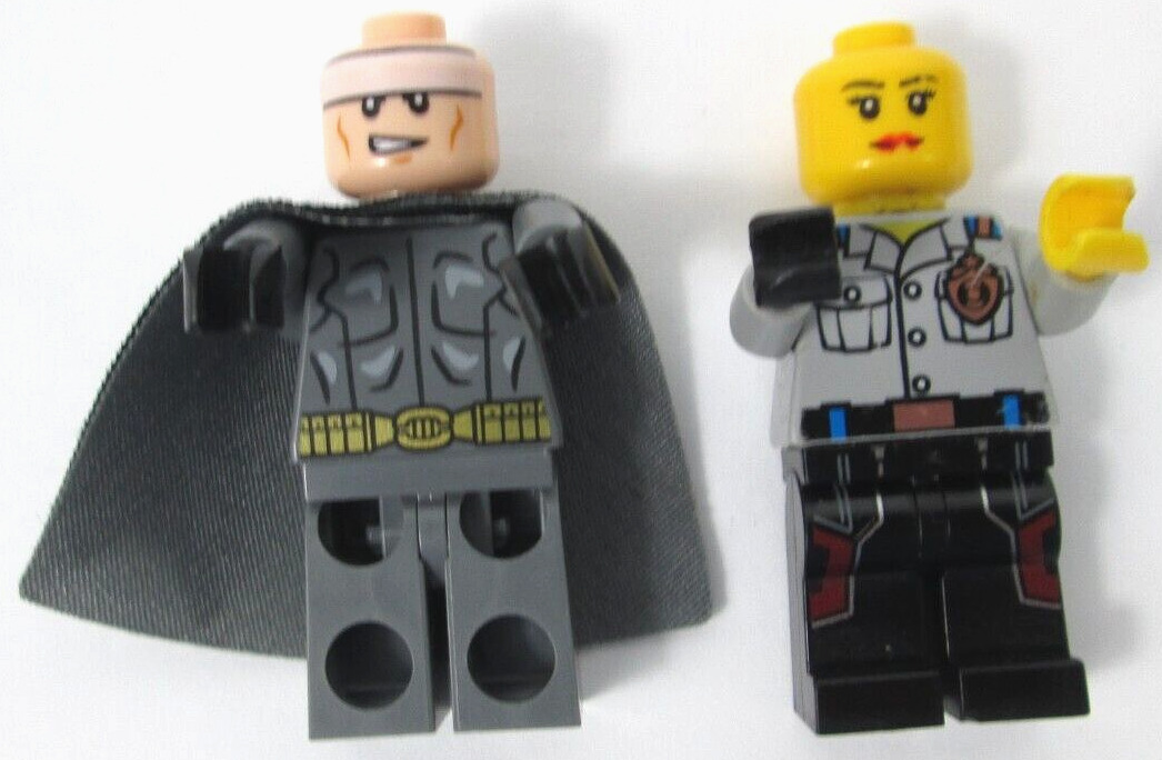 Batman and Sheriff Lego Mini Figures