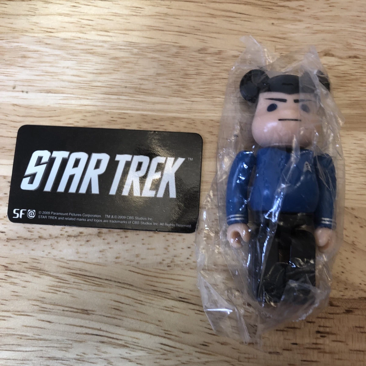 Star Trek Spock 100% Bearbrick Series 19 SF Medicom Toy Be@rbrick Action Figure