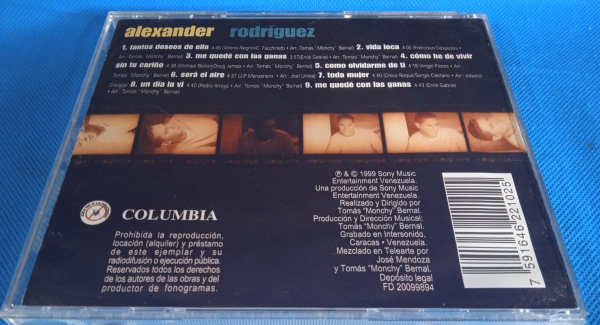 Alexander Rodríguez by Alexander Rodríguez (CD-1999) | eBay