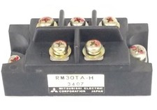 MITSUBISHI ELECTRIC RM30TA-H DIODE MODULE 75A, 400-800VDC RM30TAH