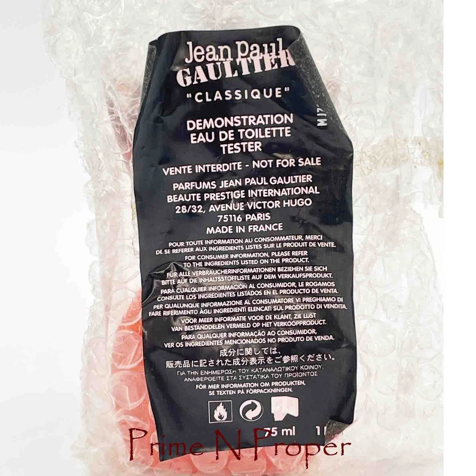 RARO... Edición Especial Clásica 2005 Bien Roulee Jean Paul Gaultier EDP 75 ml Foto 2 de 3