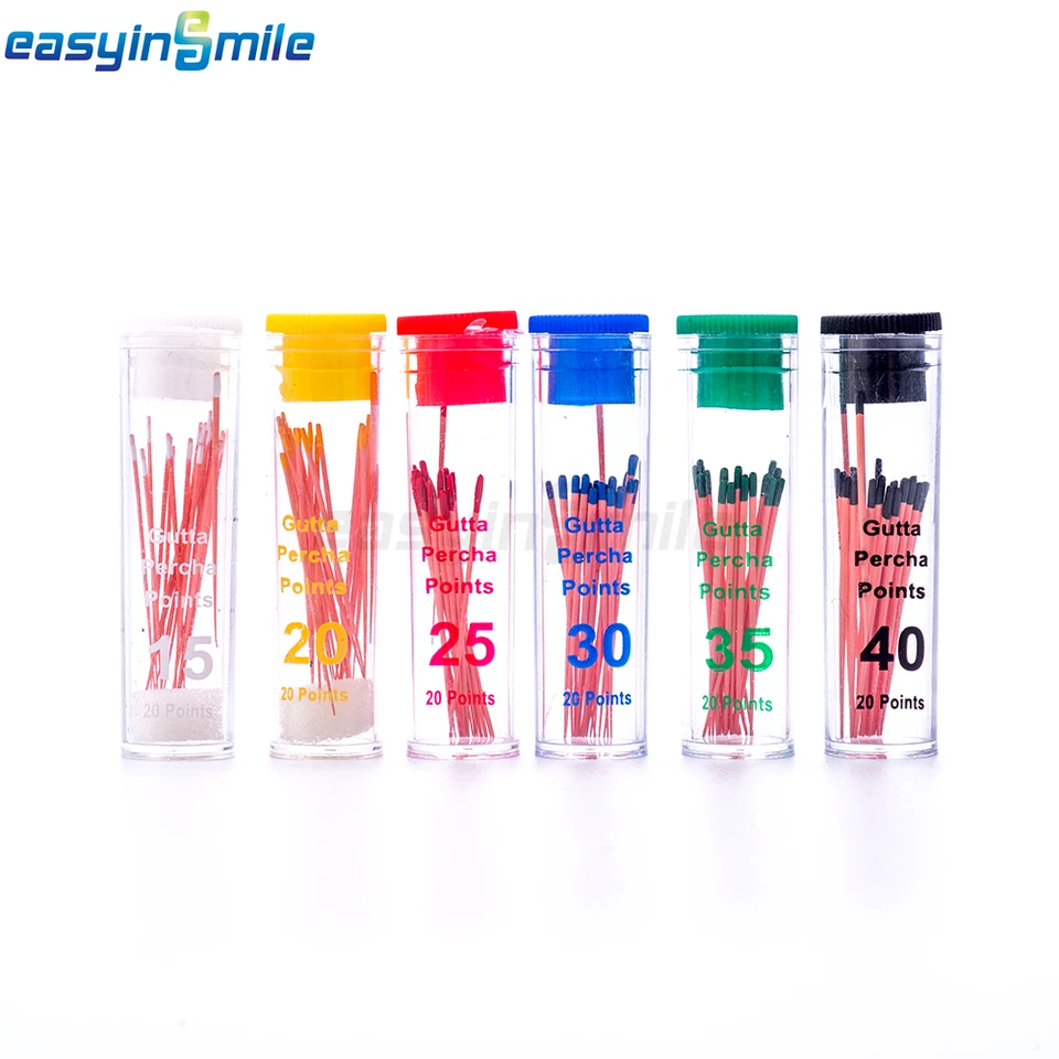 5pk Dental Endodontic Gutta Percha Points Root Canal 02/04/06Taper 15-40# 45-80# - Image 4 of 4