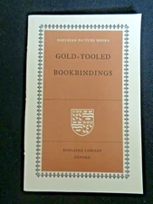 GOLD-TOOLED BOOKBINDINGS Bodleian Library Antiquarian Books Vintage Book Leather