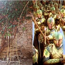 LOTR Noldor Bow set - Elven Longbow set