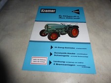 Prospekt Traktor KL 400 von Kramer