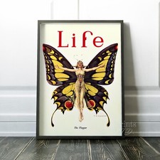 Life Magazine The Flapper 1922 Butterfly Prem...