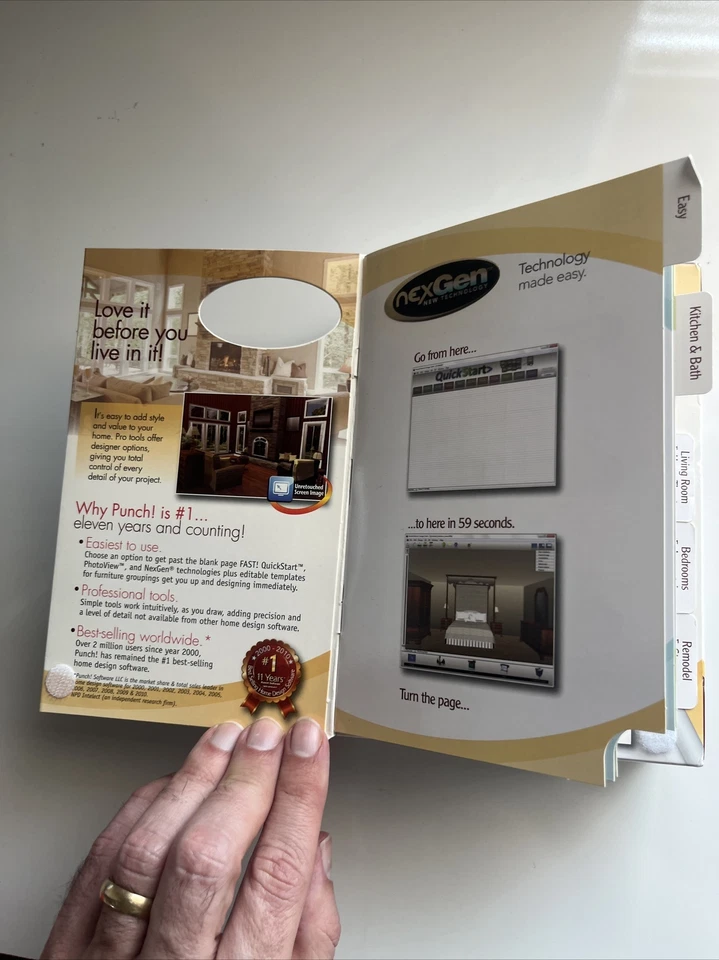 NexGen Interior Design Suite Software/ Works With Windows & Vista - Image 3 of 4