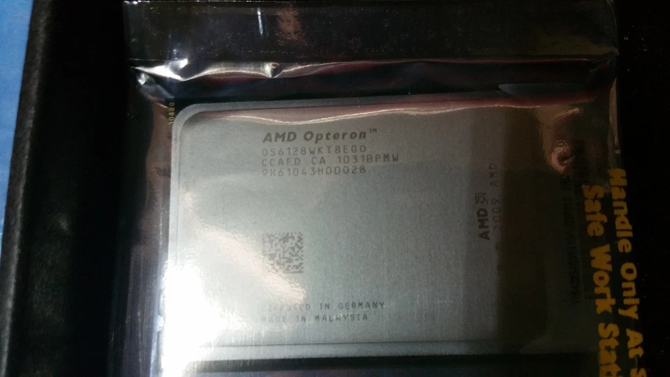 IBM CPU KIT AMD OPTERON 8 CORE 6128 2.0GHZ 12MB L3 CACHE TDP 115W 69Y4921 - Image 2 of 3