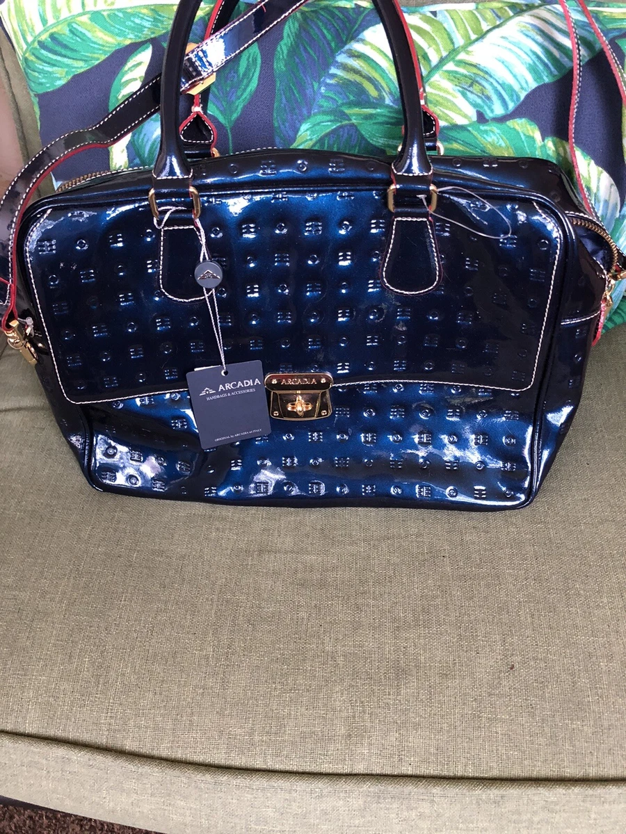Arcadia patent hotsell leather handbags