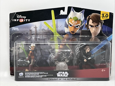 Disney Infinity 3.0 Star Wars Twilight of the Republic Anakin & Ahsoka package d