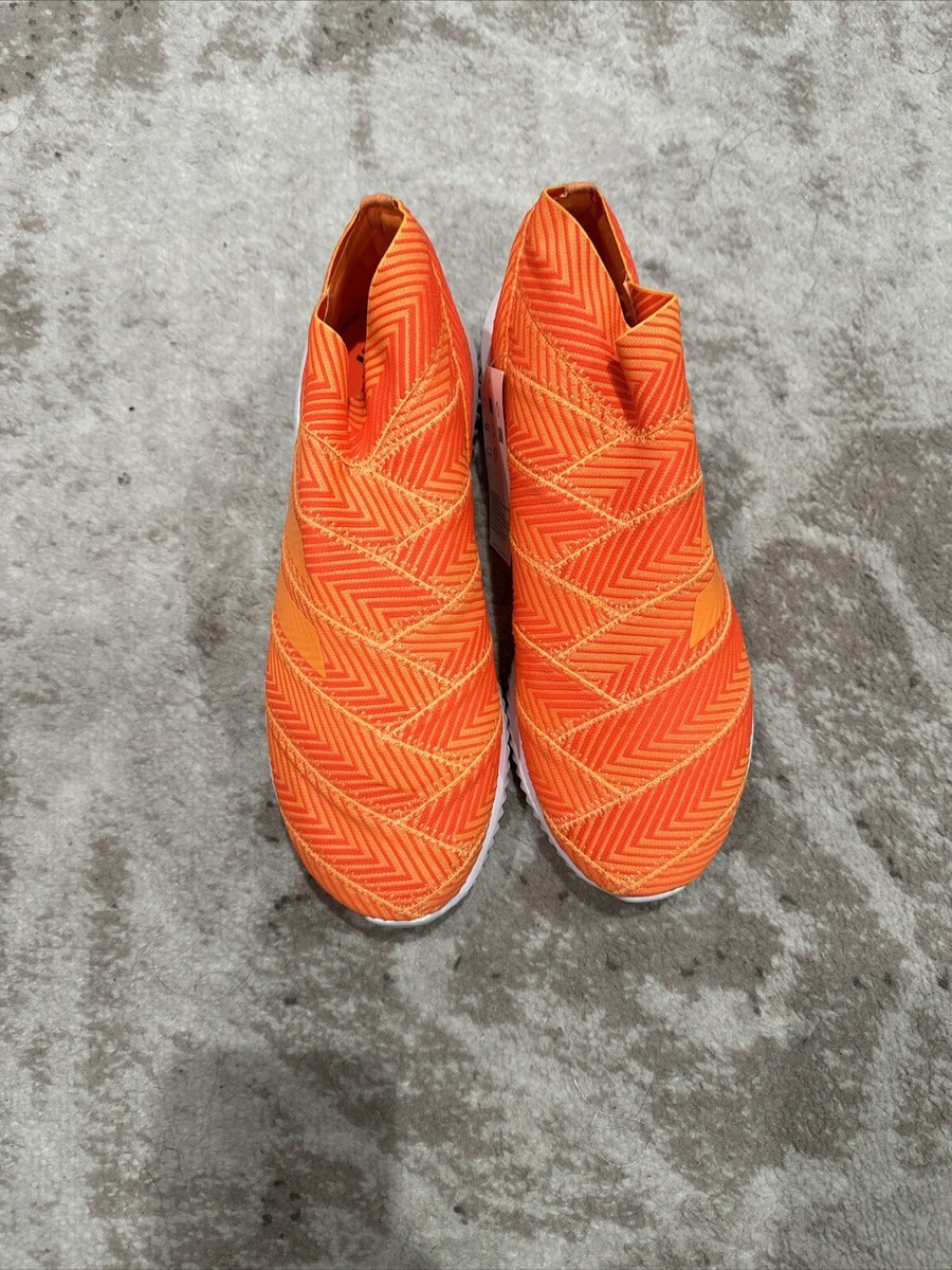 adidas Tango Nemeziz TR Training Soccer Shoes Zest Orange White Men SZ 