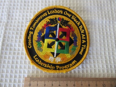 Taekwondo Leadership Program Creating Tomorrows Leaders Sew On PATCH ...