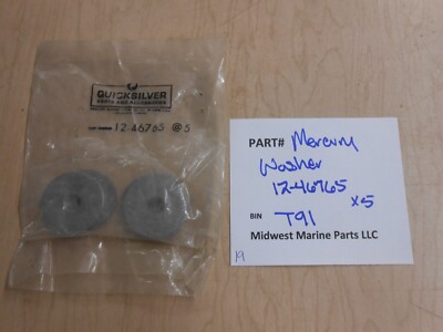 #ad 12 46765 Mercury washer 5 NOS T91 $18.99