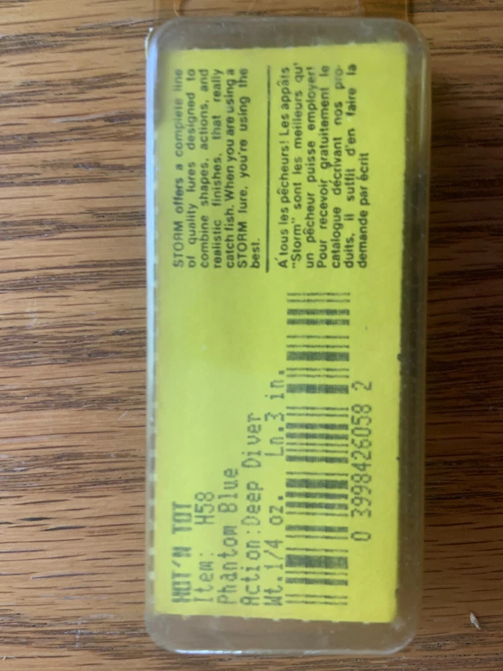 OLD STORM THINFIN "HOT'N'TOT LURE L19 Foto 2 de 2