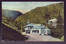 COLORADO CO Manitou Iron Springs Pavillion DAMAGED postcard