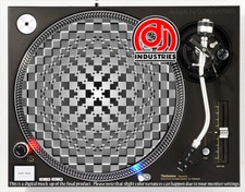 Grid Warp - 7"-12" DJ slipmat for LP turntable record player