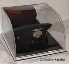 NEW Military Police Academy Top Hat Cover Acrylic Plastic Display Case