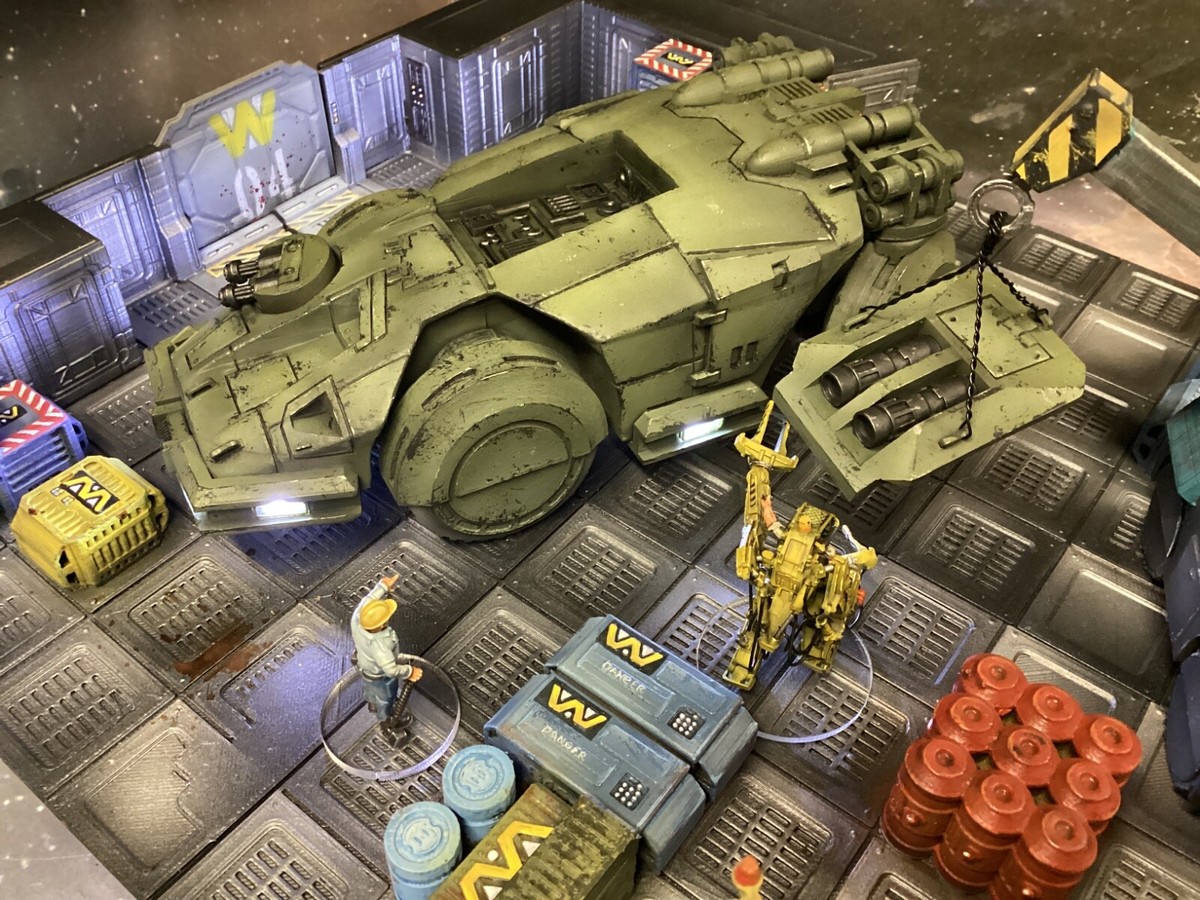 Aliens Style APC based on concept 'Razorback' model! Re-modelled