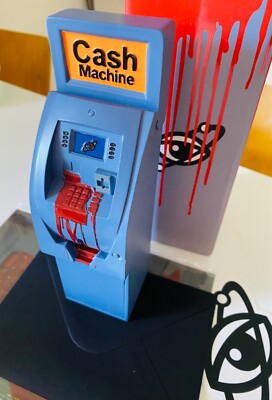 Imbue Skulptur ''Bleeding me dry'' , inkl Print, COA, Urban Art