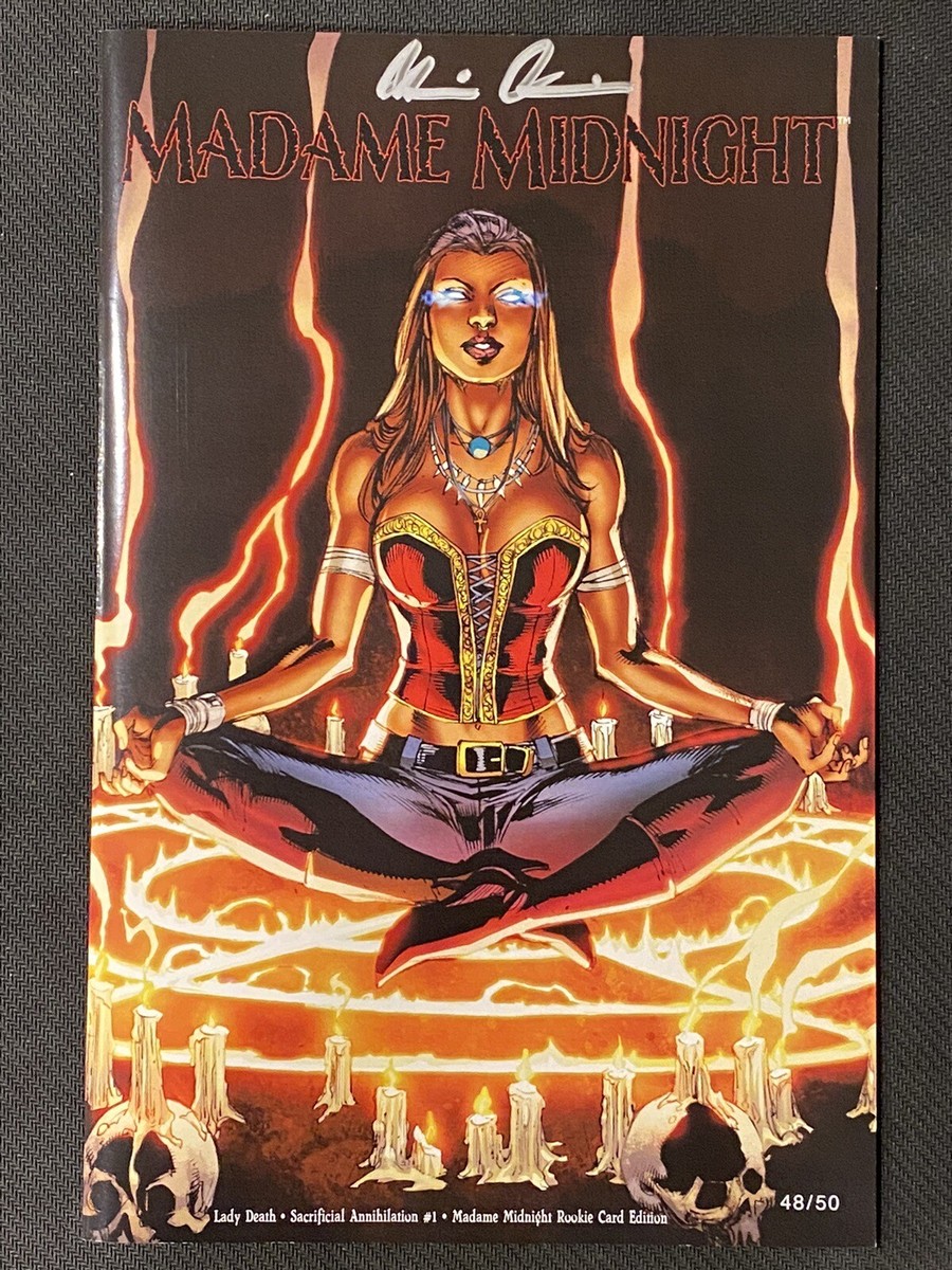 Lady Death Sacrificial Annihilation 1 Madame Midnight RC Edition Signed COA  | eBay
