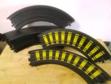 Set Of 14 Vintage Tyco Track Curves