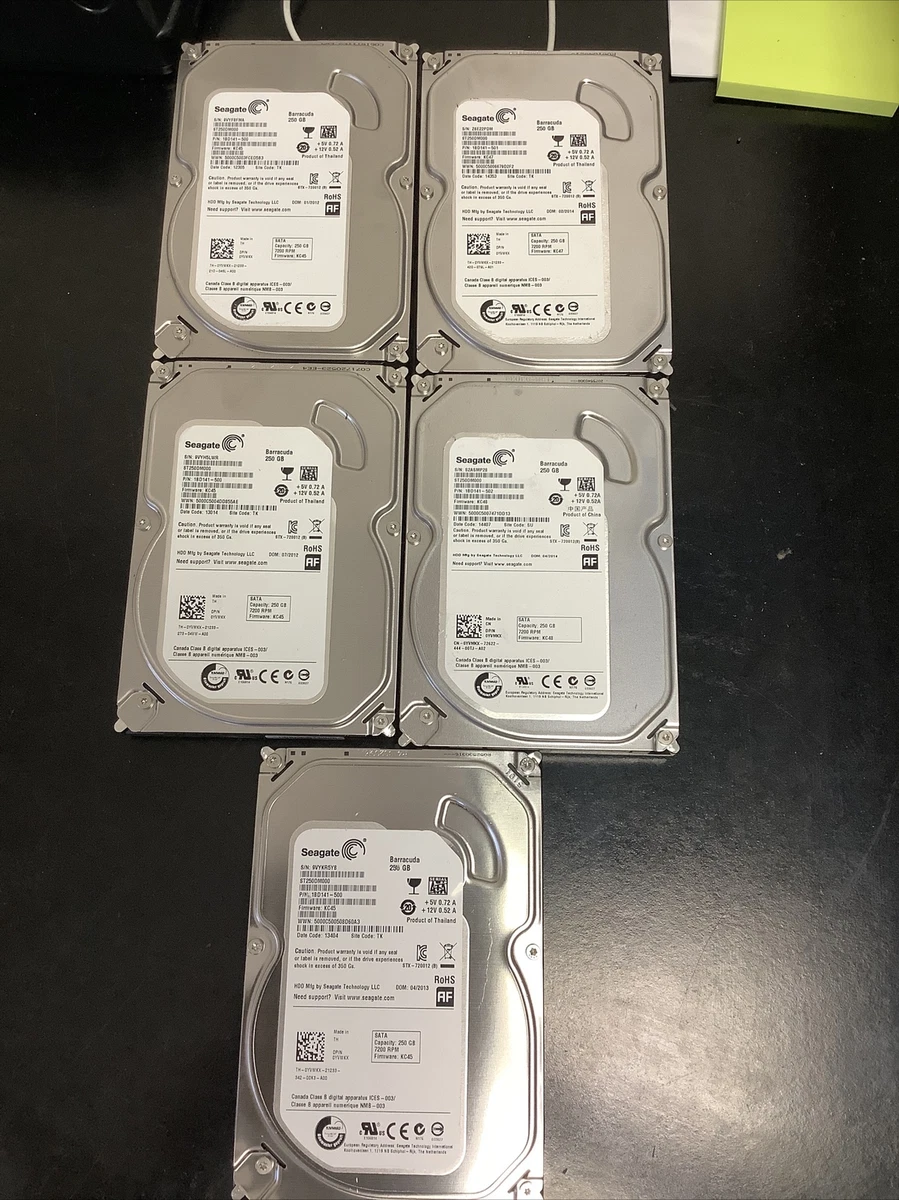 Seagate 250GB Internal Hard Disk Drives for sale | eBay