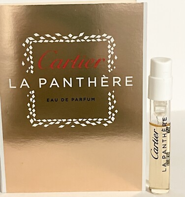 CARTIER Panthère Eau de Parfum Spray Sample / Travel Sz 1.5 ML NEW