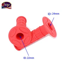 Dirt Bike ATV  Pair  22mm 7/8"  Handlebar Rubber Gel Hand Grips Motorcycle 