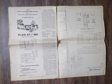 1948 ENGINEERED ARCHITECTURAL HOME HOUSE PLANS