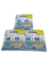 (3) 2 pack Febreze Plug in Air Freshener  Scented Oil Refill LINEN AND SKY