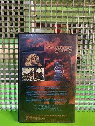 S.S. EXPERIMENT CAMP 2-BETAMAX (NOT VHS) WWII MOGUL Naziploitation #106 - Picture 2 of 3