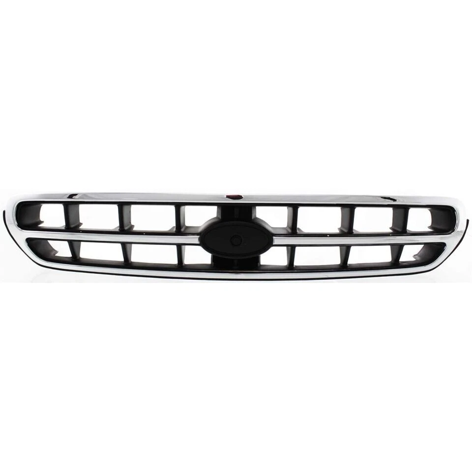 New Front Grille Chrome Shell with  Black Insert Fits 2000-2002 Subaru Outback Foto 2 de 4