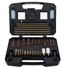 Universal Gun Cleaning Kit with Range Size Deluxe Portable Case