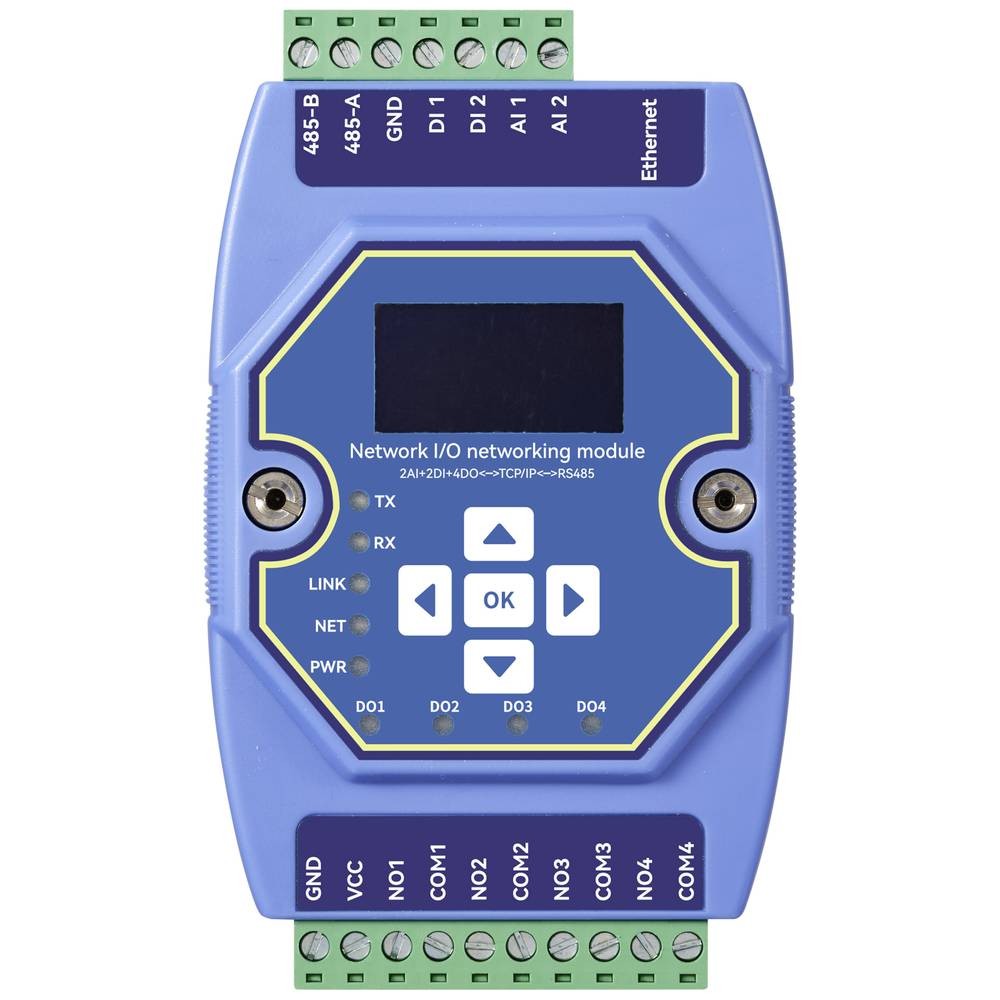 Passerelle Modbus-RTU vers Modbus-TCP conversion de données Ethernet instantanée