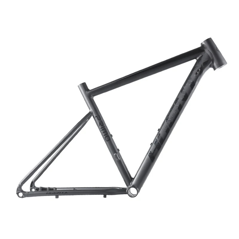 700C Road Bike Frameset Internal Routing Mountain Bicycle Thru Axle Frame Parts