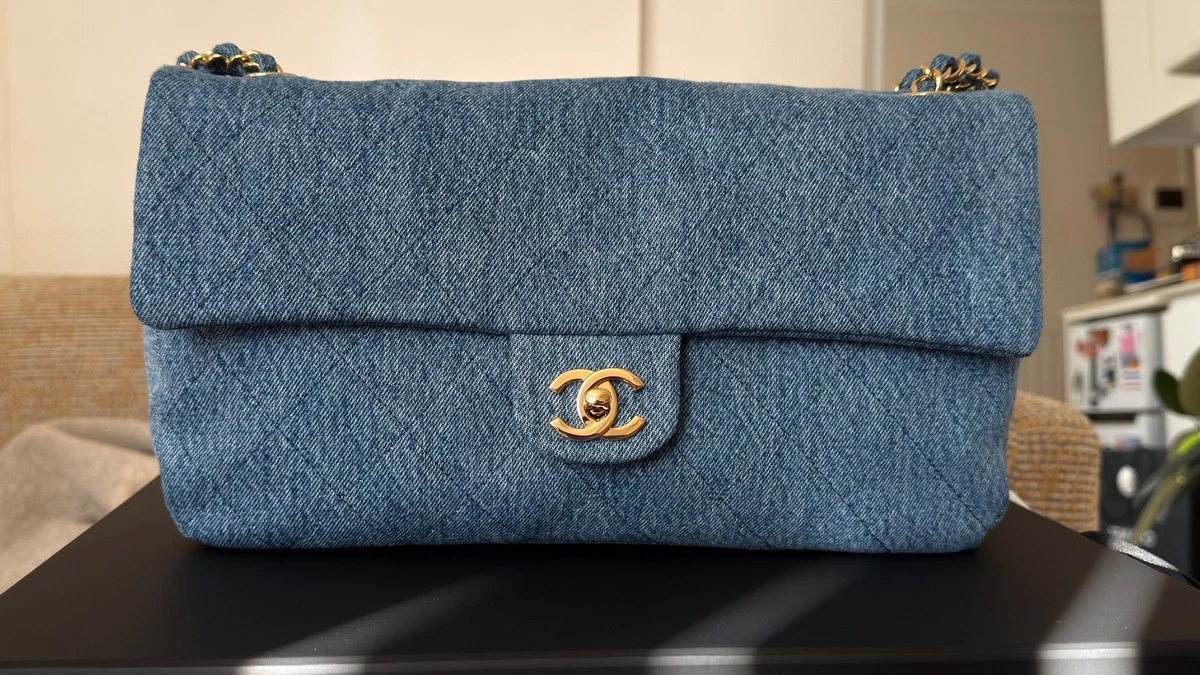 CHANEL Denim Exterior Shoulder Bags Bags & Handbags for Women for